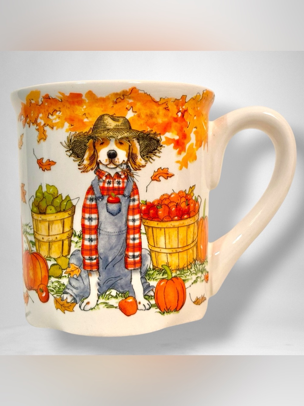 Certified International Sherri Buck Baldwin Fall Dog Tableware Mug